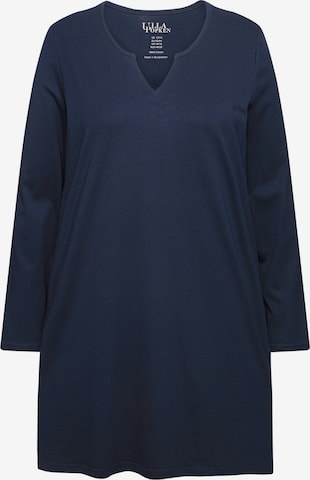 Ulla Popken Shirt in Blauw: voorkant