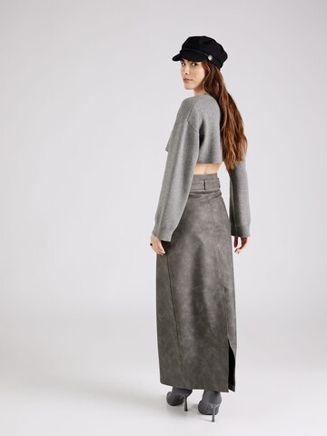 TOPSHOP Skirt in Grey
