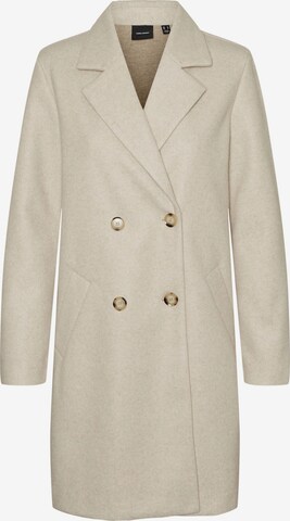 VERO MODA Between-Seasons Coat 'Vince Paris' in Beige: front