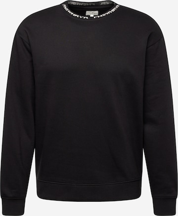 QS Sweatshirt in Black: front