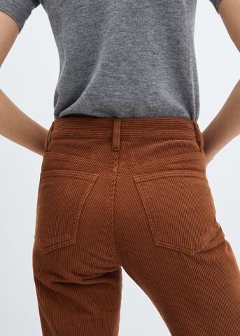 MANGO Loosefit Jeans 'Matildap' in Bruin