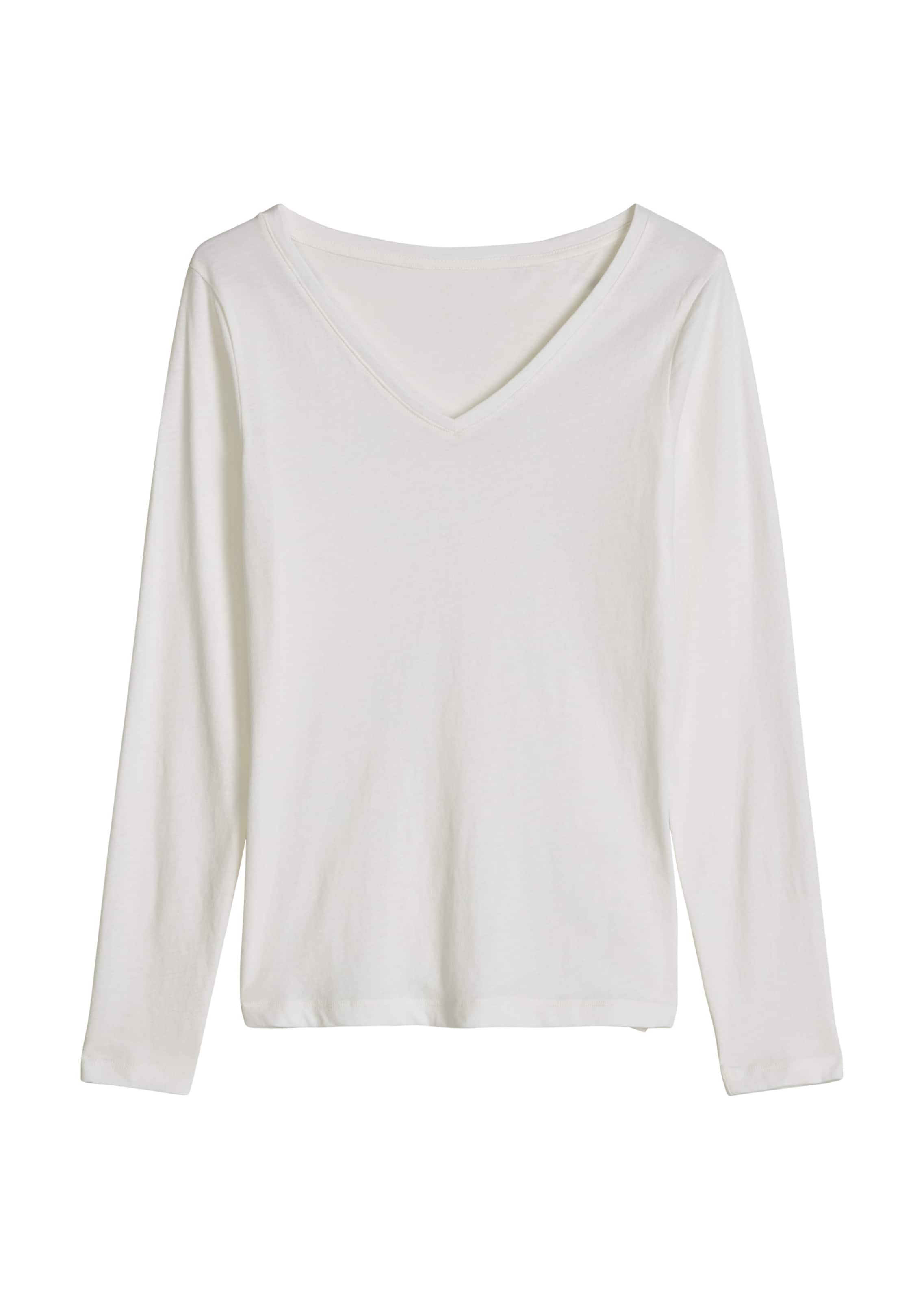 Marc O'Polo DENIM Shirt in Wit: voorkant