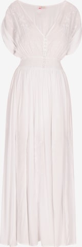 IZIA Summer dress in White: front
