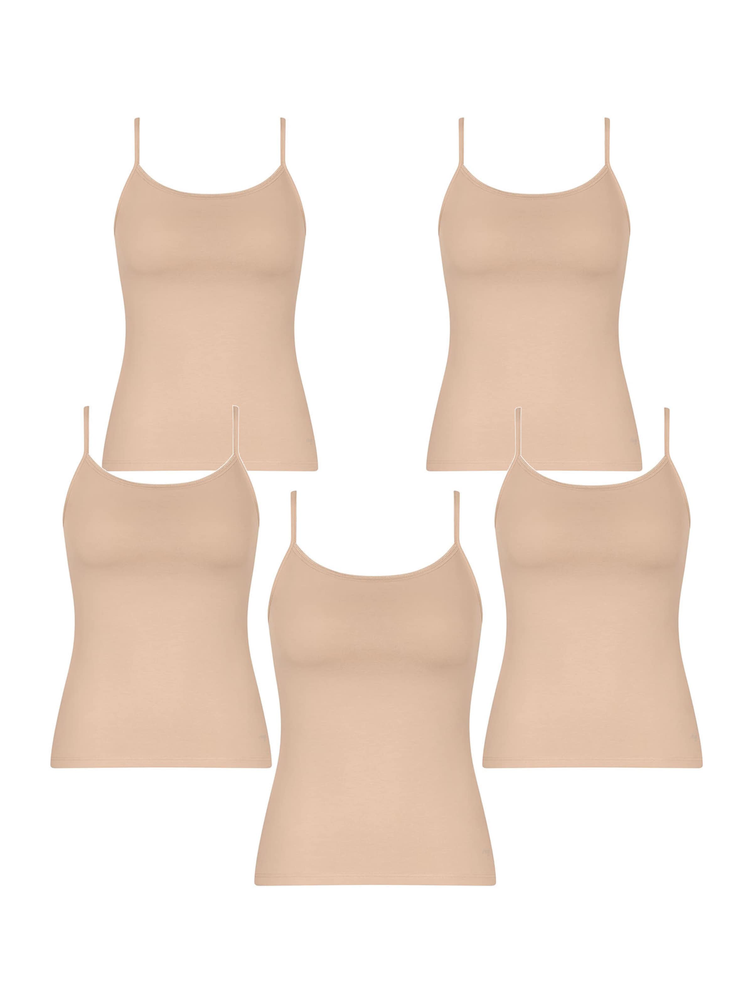 SLOGGI - Top 'Pure Comfort' en beige: frente