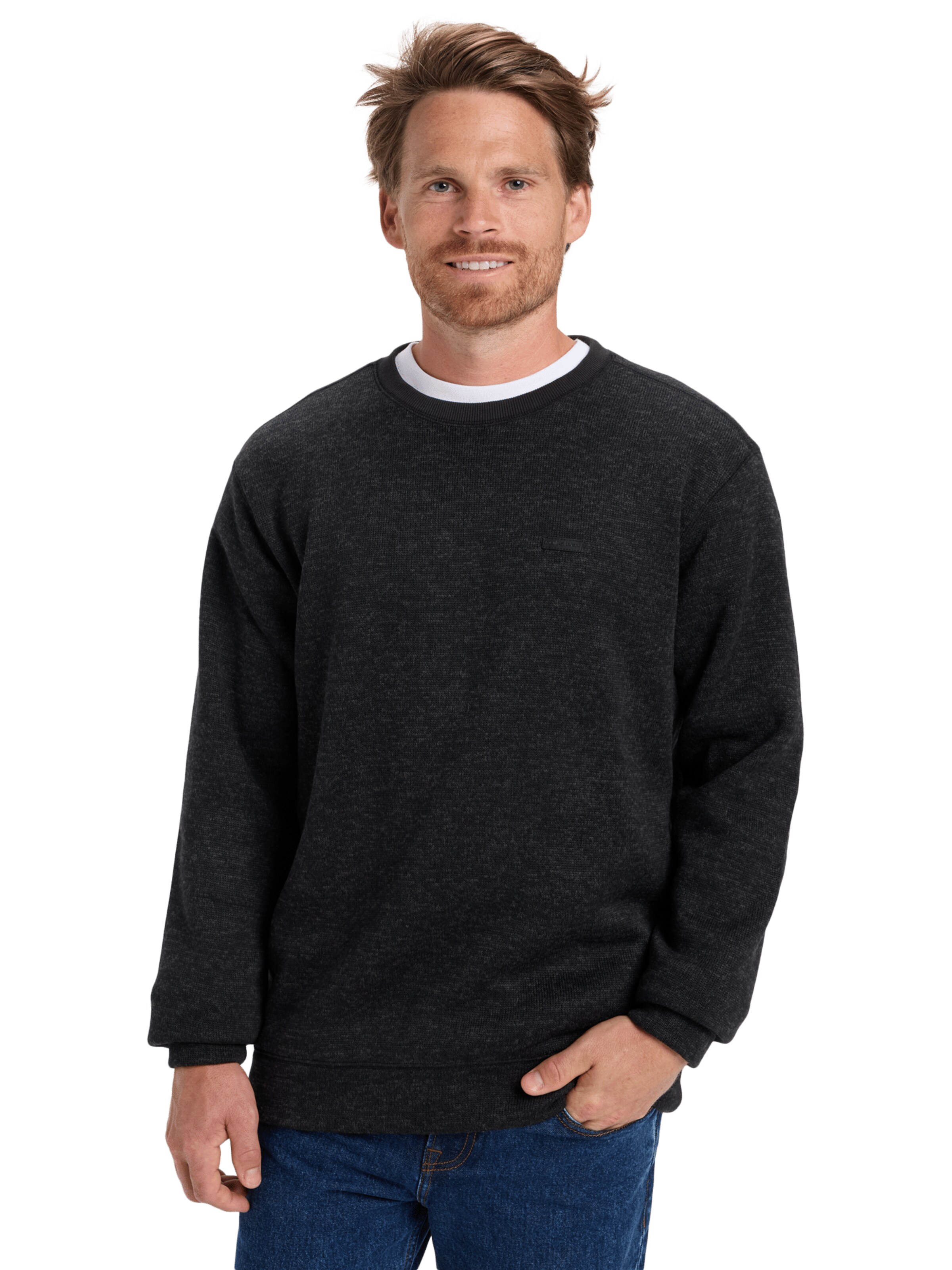 QUIKSILVER Sweatshirt in Black: front