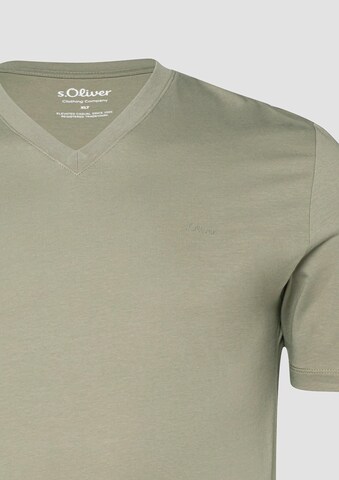 s.Oliver T-Shirt in Grün