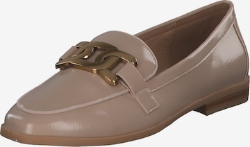 LA STRADA Moccasins in Beige: front