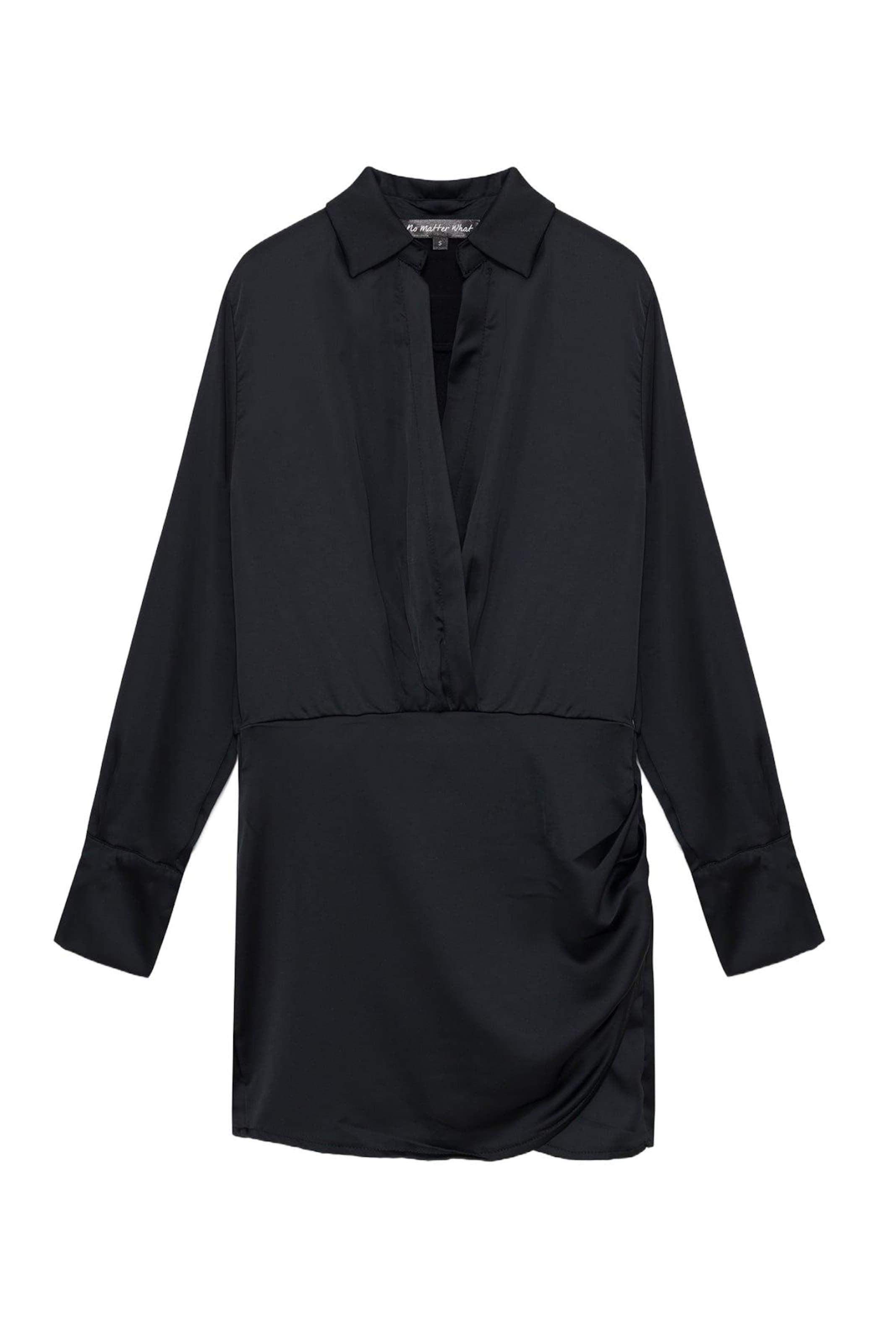 No Matter What Jurk in Zwart: voorkant