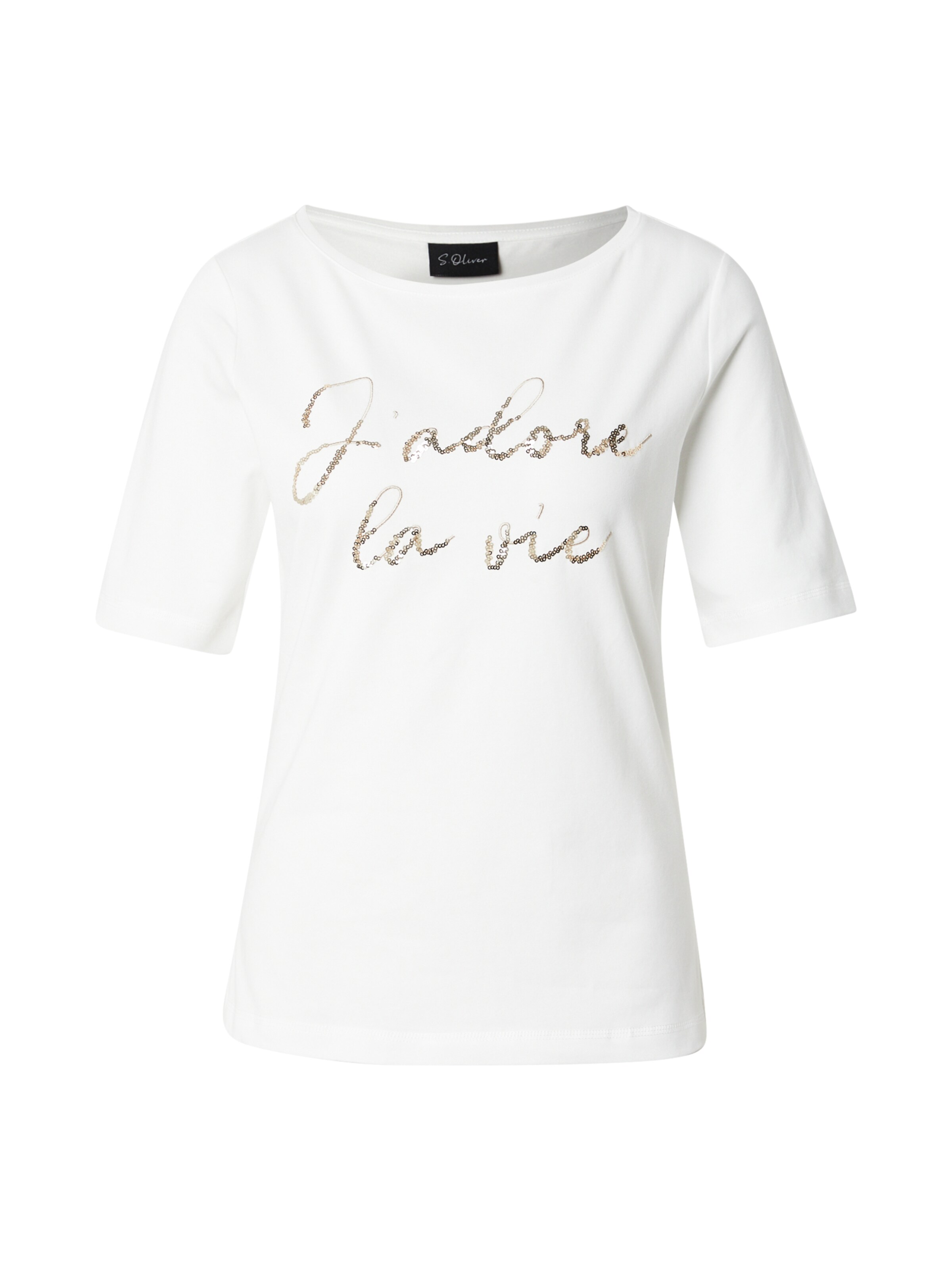 s.Oliver BLACK LABEL Paita värissä valkoinen: etupuoli
