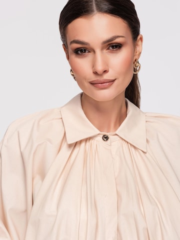 Ombre Blus i beige
