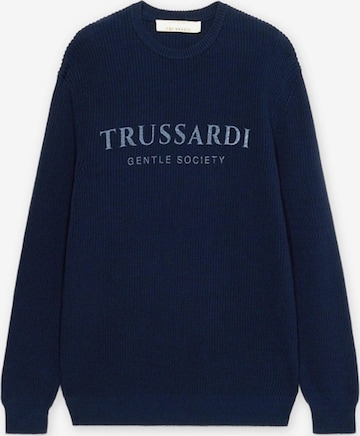 Trussardi - Jersey en azul: frente