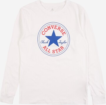 CONVERSE Shirt in Wit: voorkant