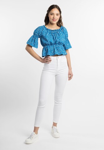 MYMO Bluse in Blau