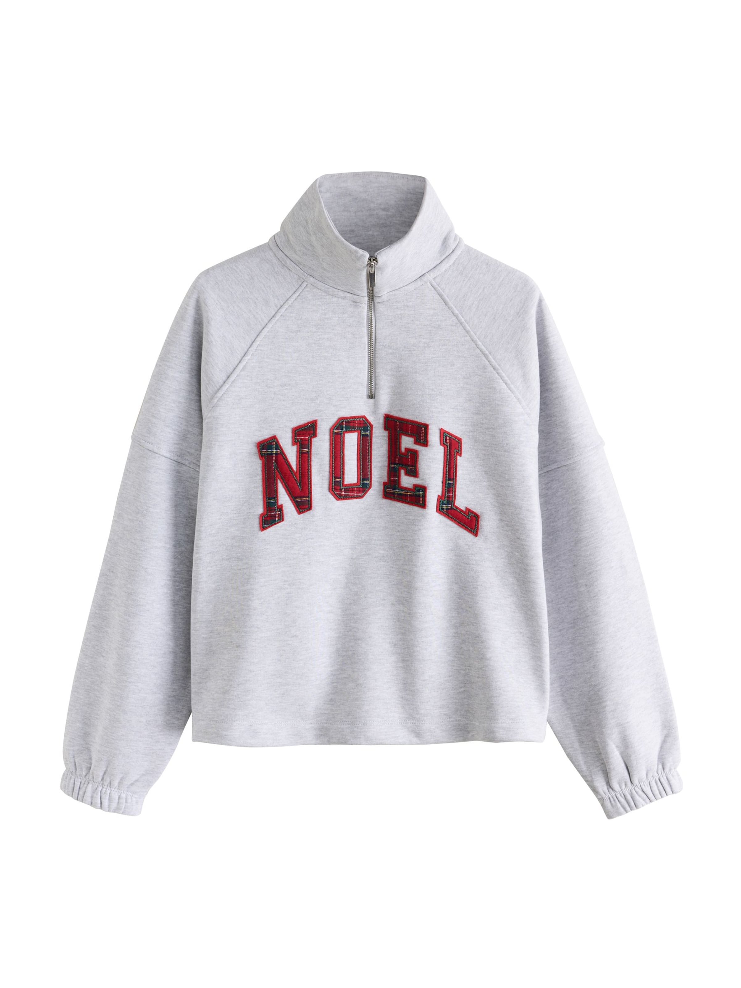 Next Sweatshirt in Grau: Vorderseite