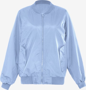 Yuka Between-Season Jacket in Blue: front