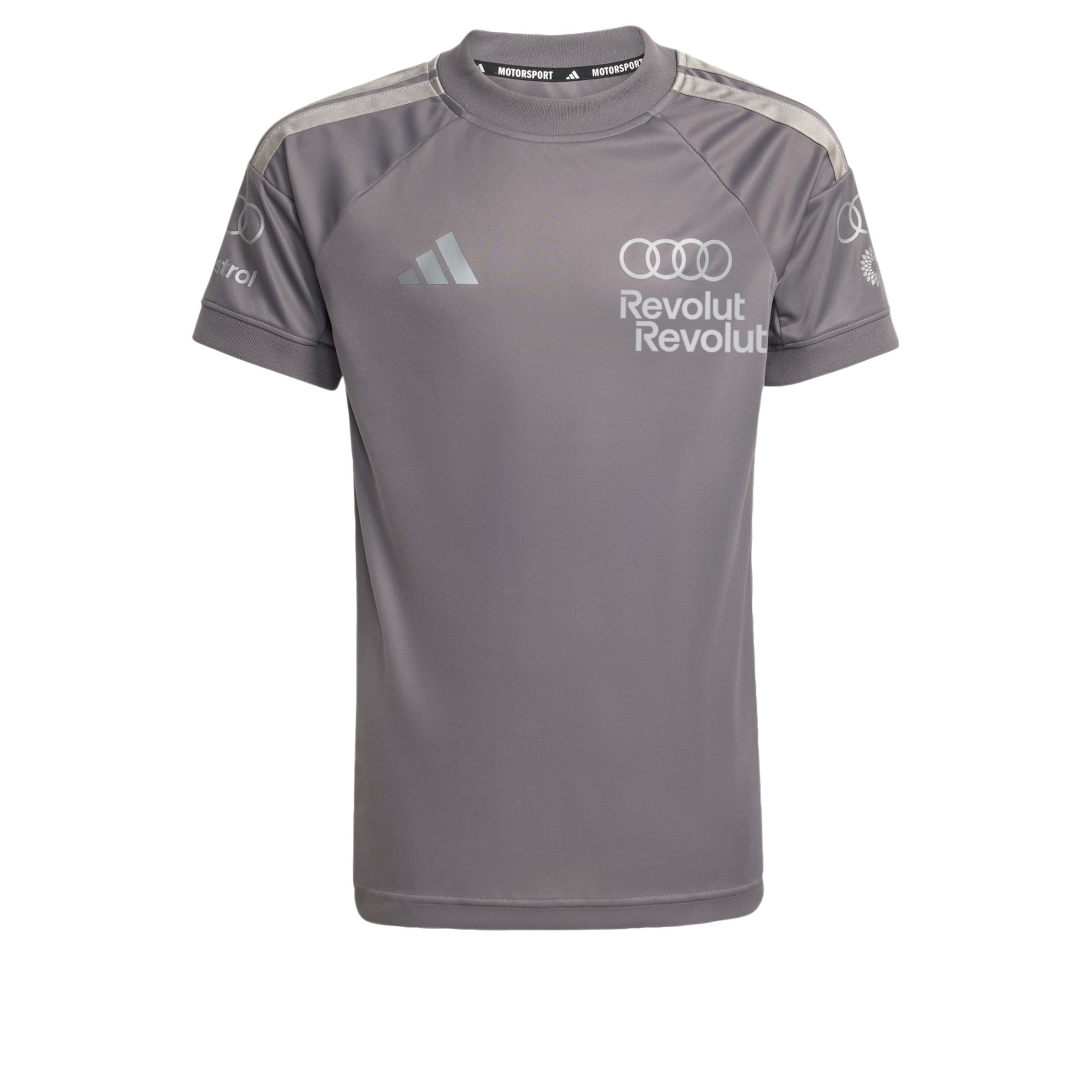 T-Shirt fonctionnel 'Audi Formula One Team Driver' ADIDAS PERFORMANCE en gris