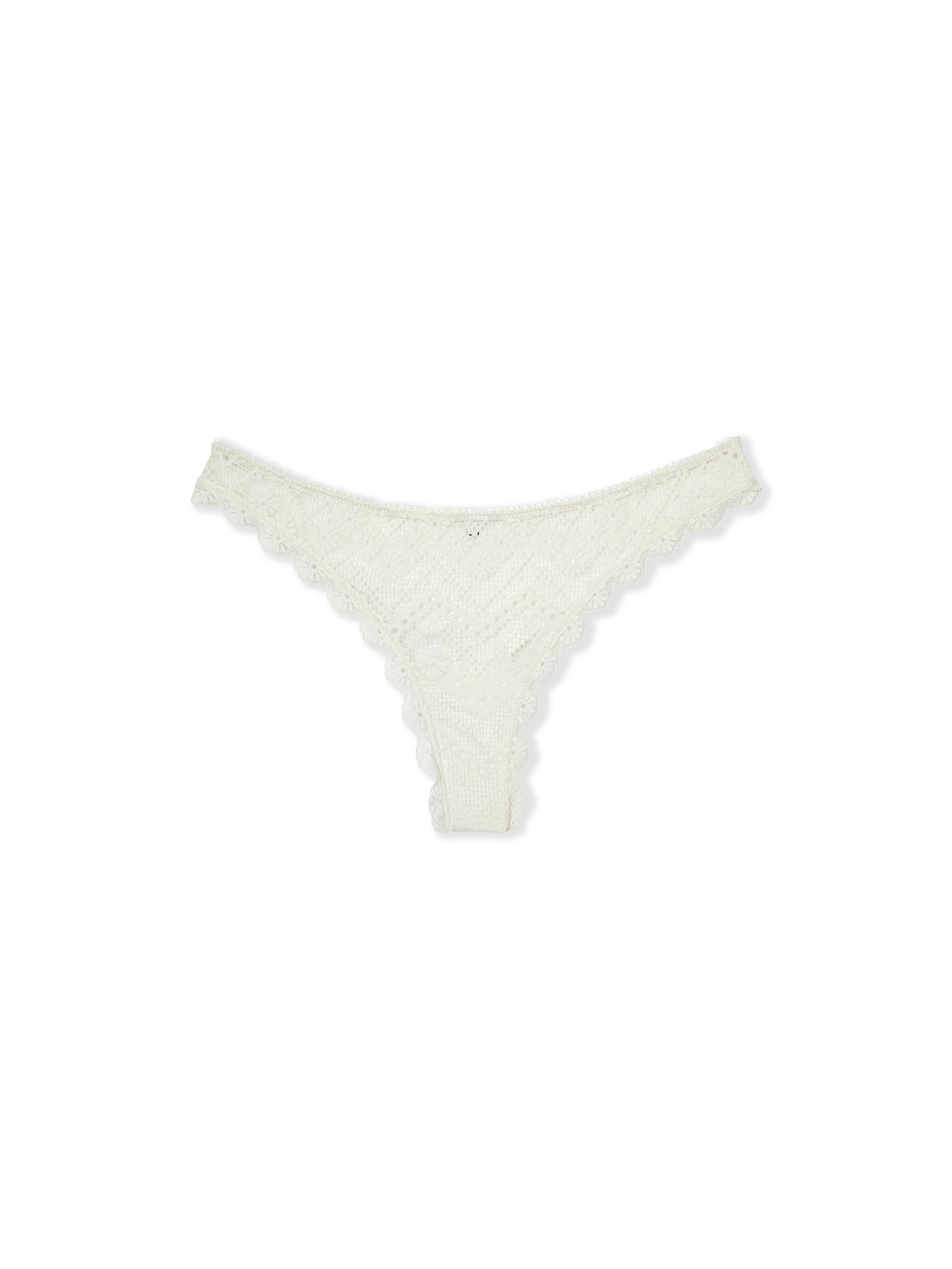 ETAM Thong 'Eclipse' in Beige: front