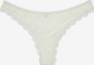 ETAM Thong 'Eclipse' in Beige: front