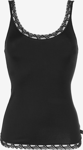 like it! Undershirt 'Olivia' in Black: front