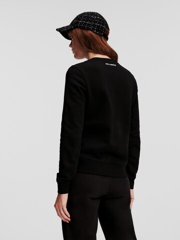 Karl Lagerfeld Μπλούζα φούτερ σε μαύρο
