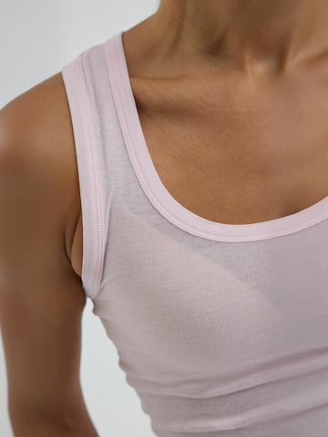 Seamless Basic Top ' Cotton ' in Pink