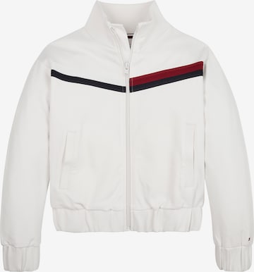 TOMMY HILFIGER Sweatjacke in Weiß: predná strana