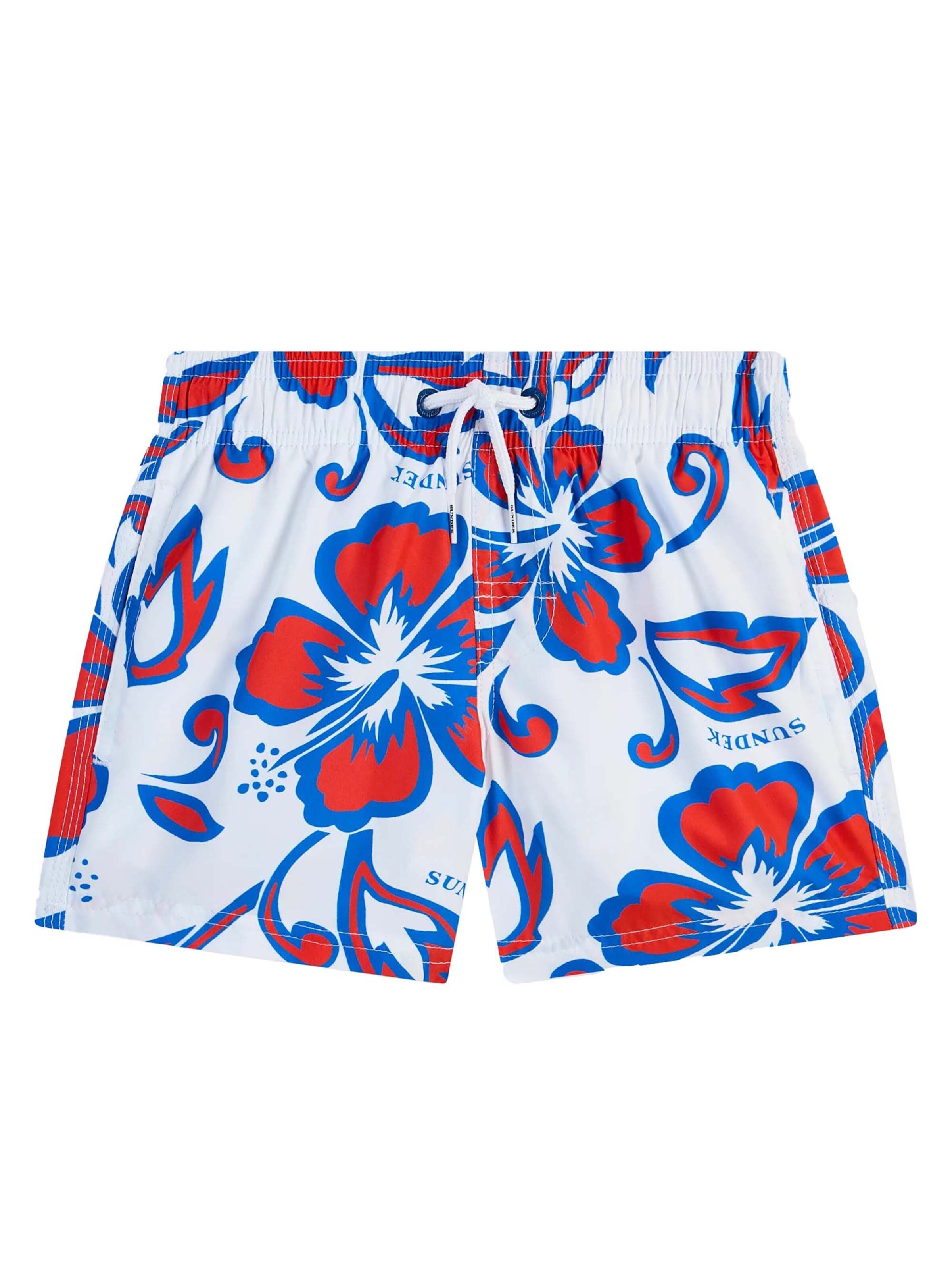 Sundek Zwemshorts in Wit: voorkant