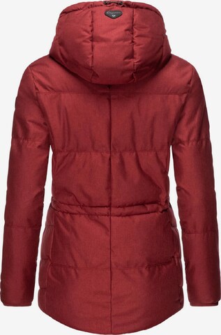 Ragwear Toiminnallinen takki 'Calena Intl.' värissä punainen