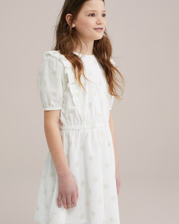 WE Fashion Kleit, värv valge