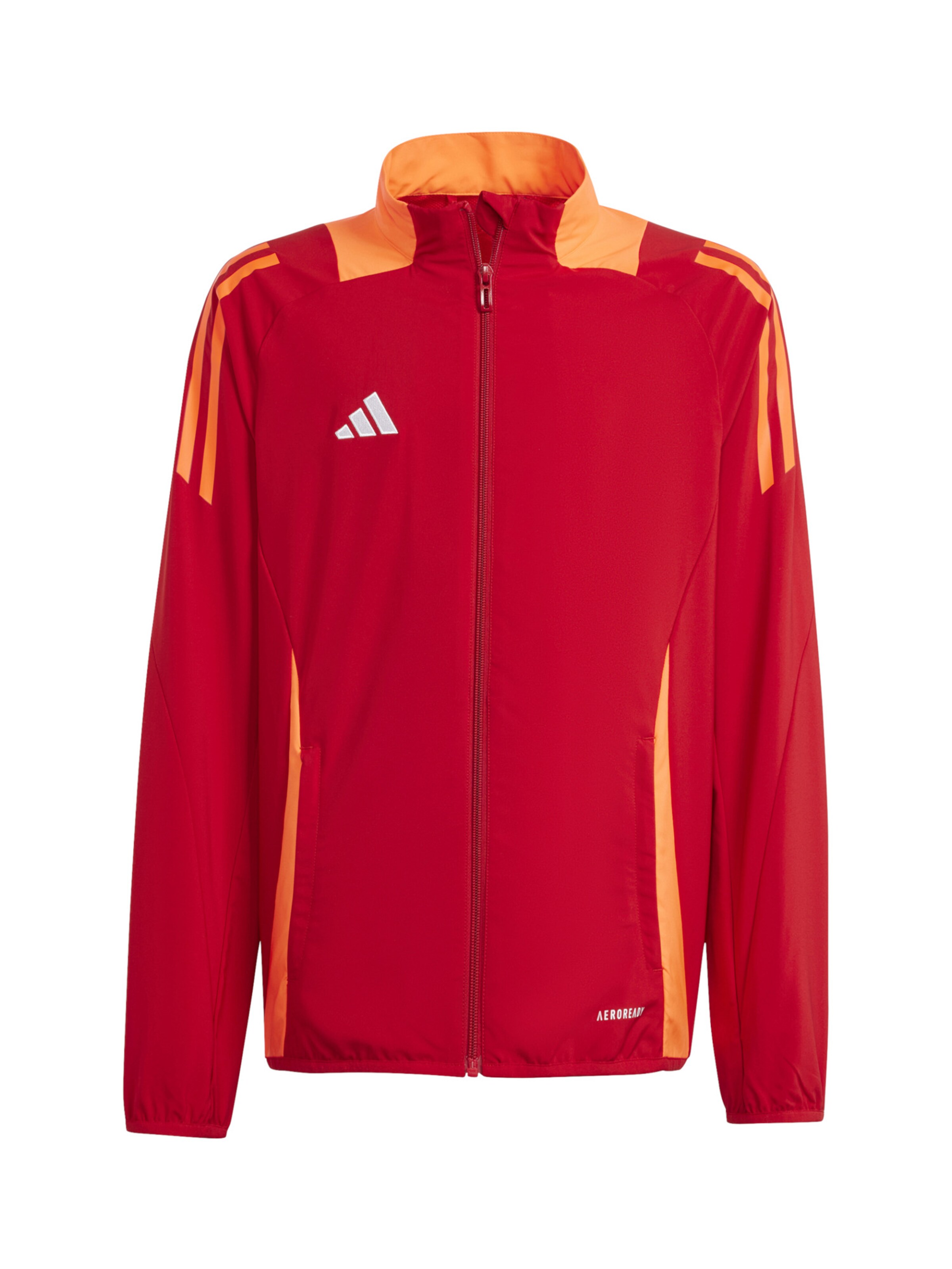 ADIDAS PERFORMANCE Sportjacke 'Tiro' in Rot: Vorderseite