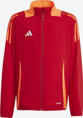 ADIDAS PERFORMANCE Sportjacke 'Tiro' in Rot: Vorderseite