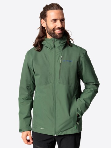 VAUDE Outdoor jacket 'M Miskanti' in Green: front