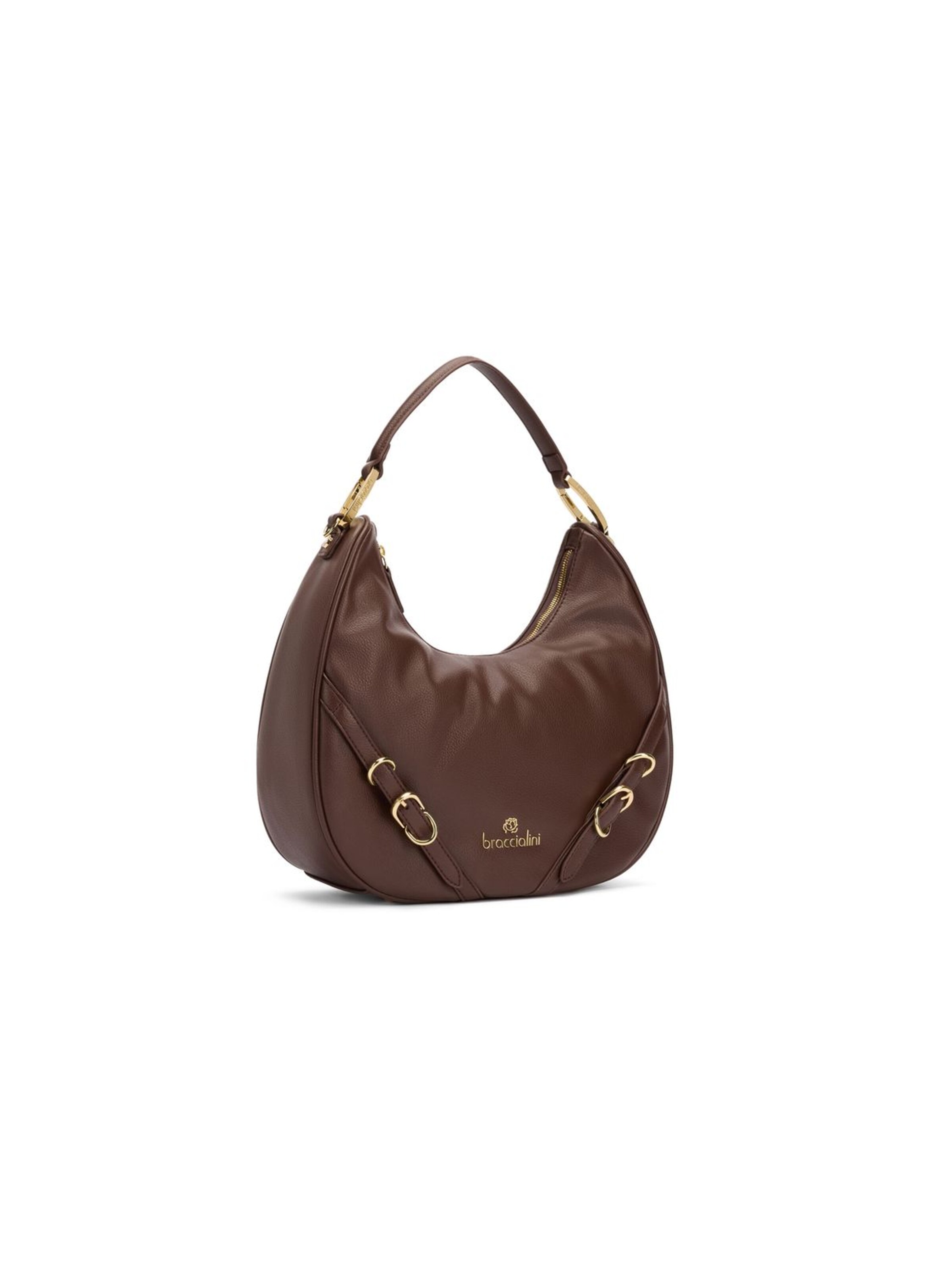 Braccialini Schultertasche 'Giselle'‌‌‌‌‌‌‌ in Braun