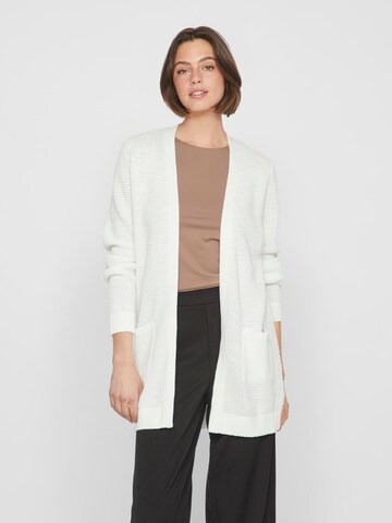 VILA Knit cardigan 'VIDalo' in White: front