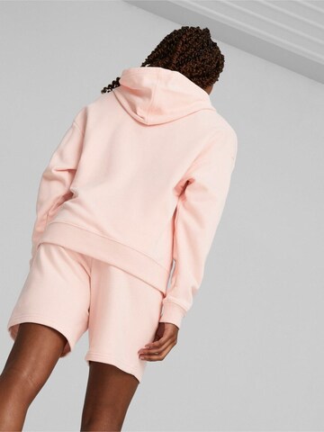 PUMA - Sudadera con cremallera 'Puma Loungewear Short Suit' en rosa