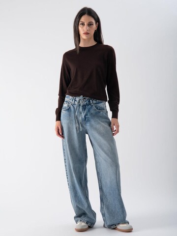 MND - Jersey 'Lightweight Wool' en marrón