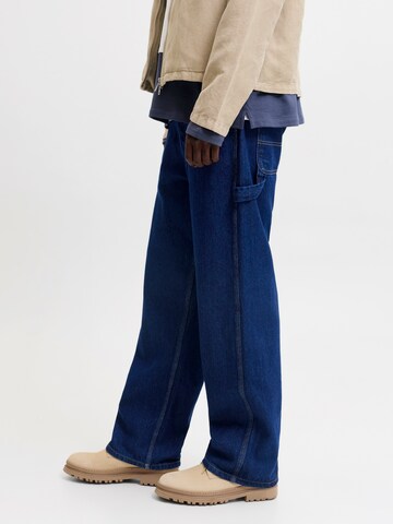 JACK & JONES Baggy Džínsy 'JJIALEX JJCARPENTER' - Modrá