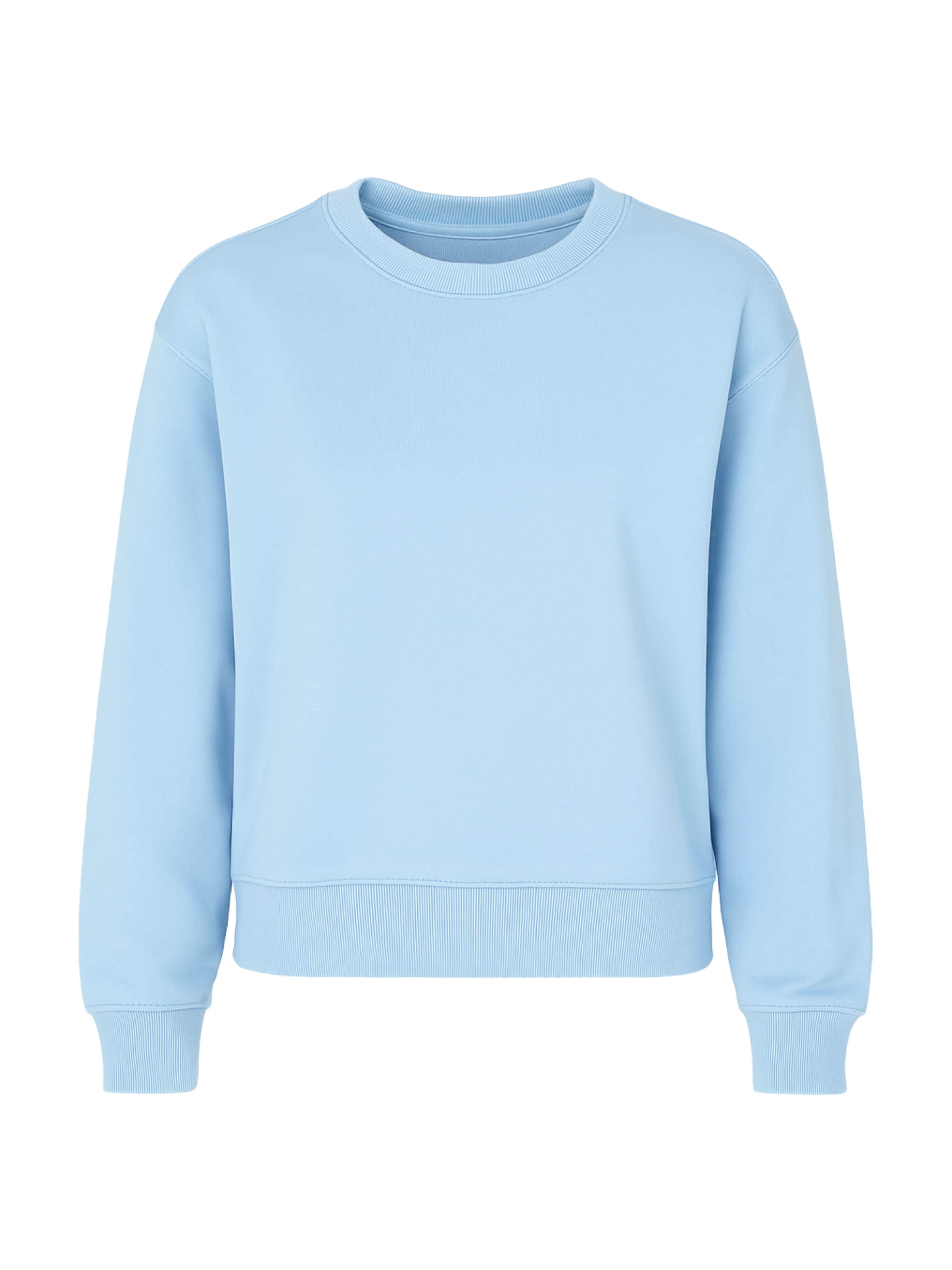 Sweat-shirt Justever en bleu : devant