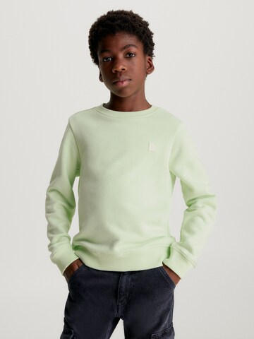 Calvin Klein Jeans Sweatshirt in Green