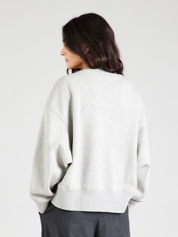 Munthe Sweatshirt 'SAZZILY' in Grau