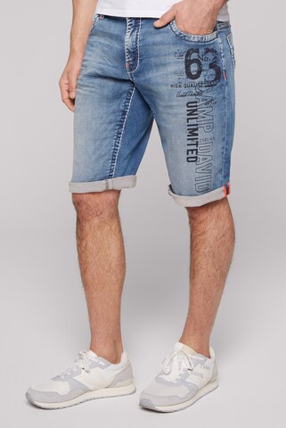 CAMP DAVID Regular Shorts in Blau: predná strana