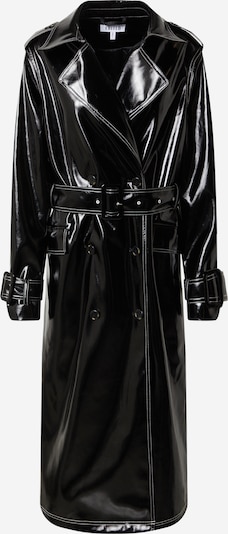 EDITED Manteau mi-saison 'Yasemin' en noir, Vue avec produit