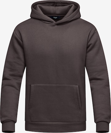 behype Sweatshirt 'COMFY' in Grey: front