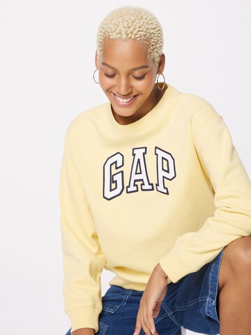 GAP Sweatshirt 'HERITAGE' in Geel