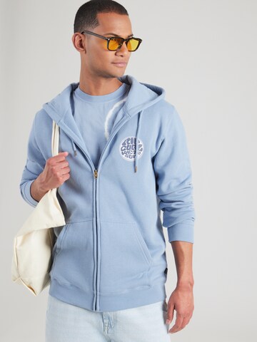 RIP CURL - Sudadera con cremallera deportiva 'WETTIE PASSAGE' en azul
