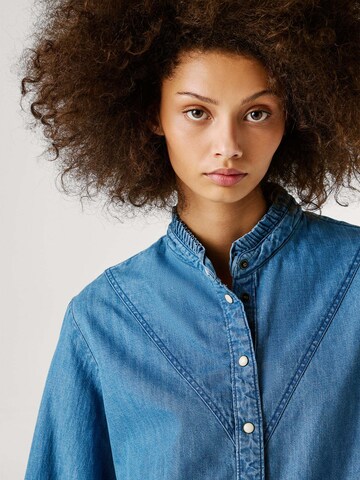 Pepe Jeans Blouse in Blauw