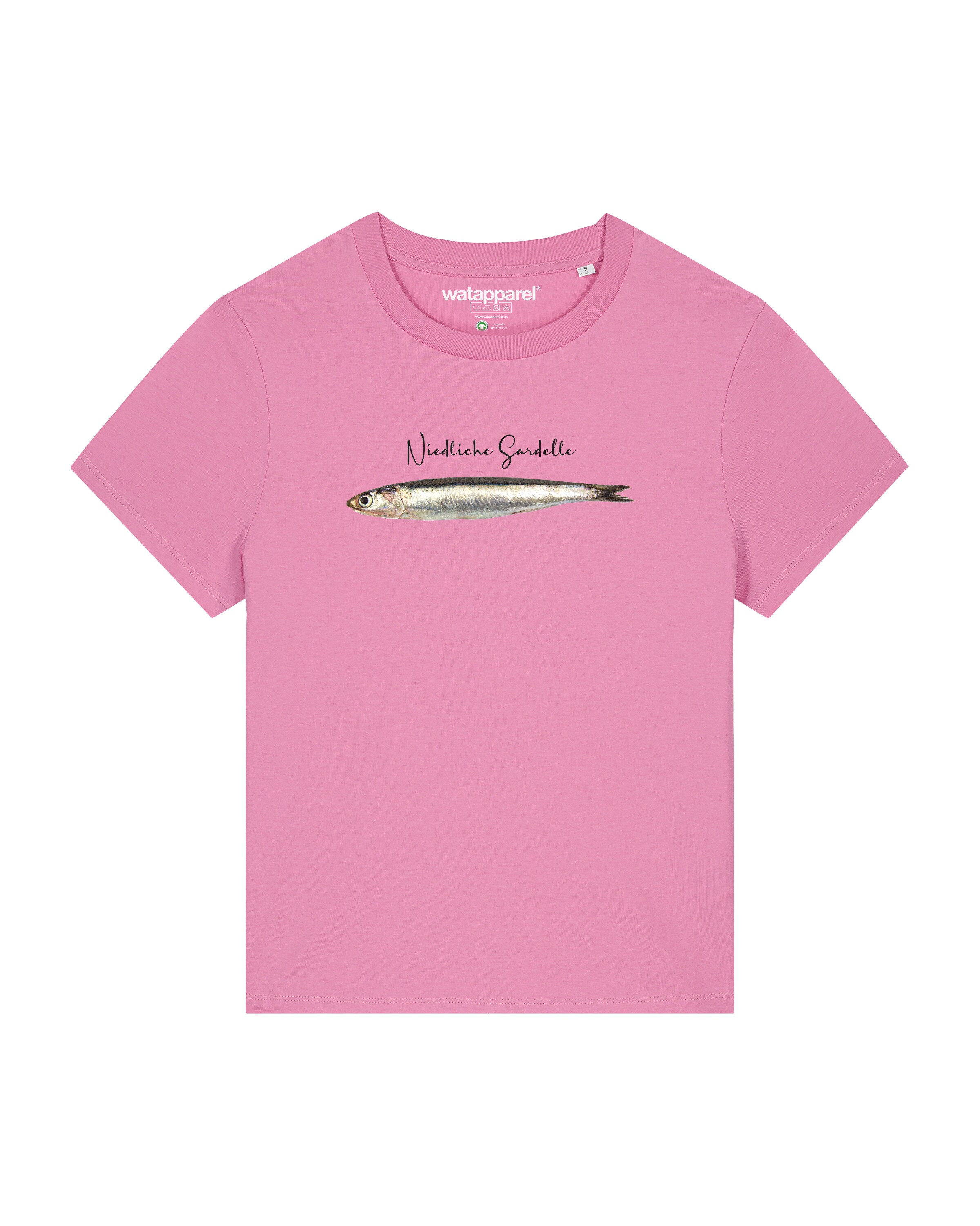 Watapparel Shirt in Roze: voorkant