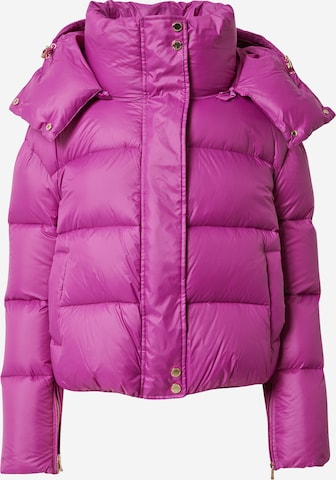 PATRIZIA PEPE Zimní bunda – fialová: přední strana