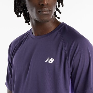Maglia funzionale 'Tournament Novelty' di new balance in lilla
