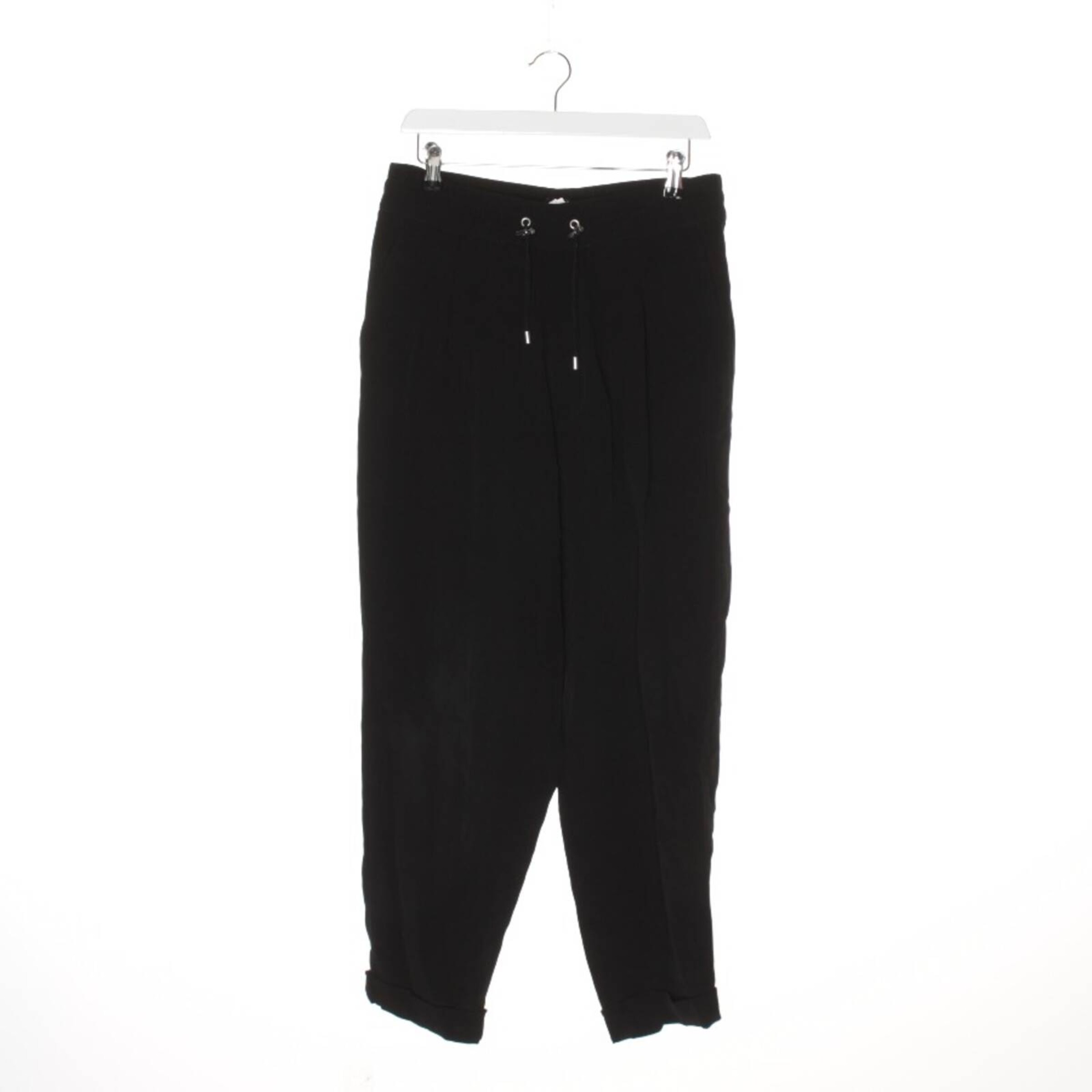 Balmain Pants in 48 in Black: front